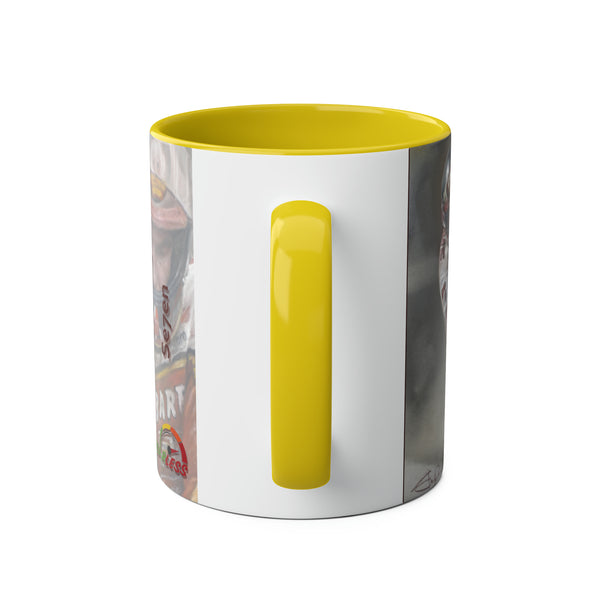 Barry Sheene - Se7en - Two-Tone Coffee Mug, 11oz