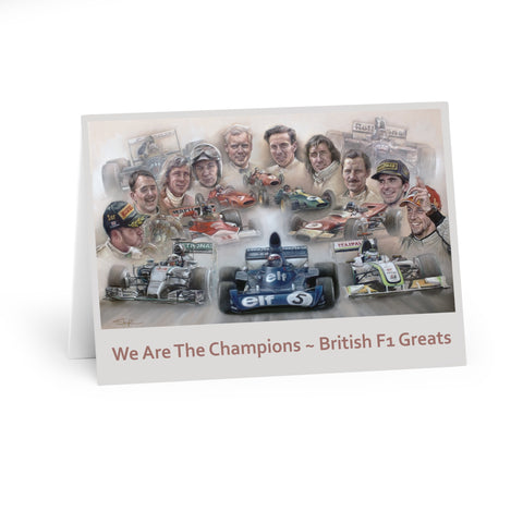 We Are The Champions - Greeting Cards (5 Pack)