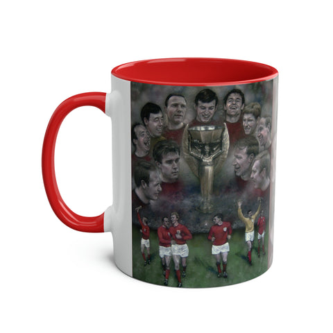 England 66. World Cup Winners - Two-Tone Coffee Mug, 11oz